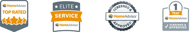 Home Advisor top rated badges